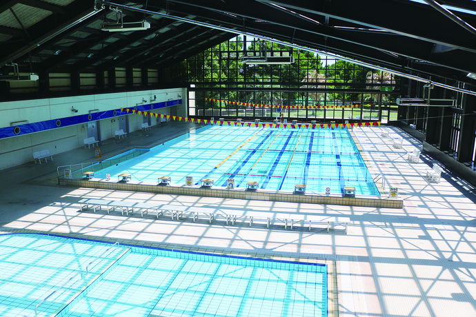 海老名運動公園屋内プール　概観写真
