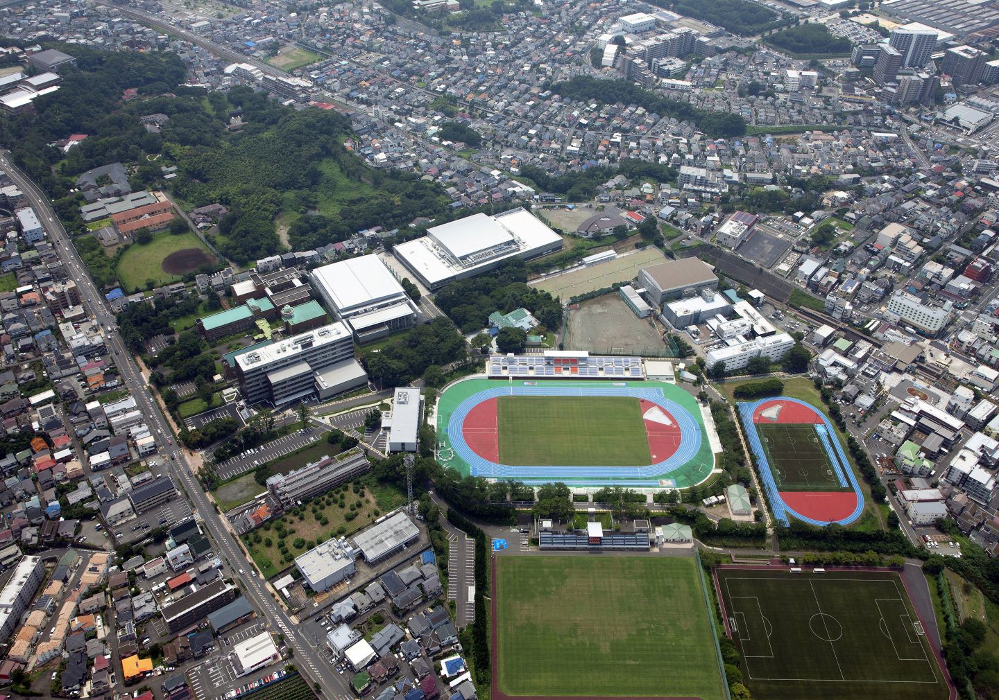 アサンテ スポーツパーク（県立スポーツセンター）　概観写真
